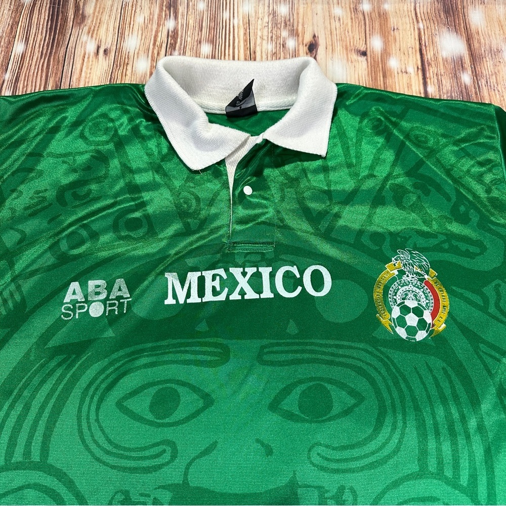 Vintage  Mexico Soccer Jersey Men’s - Picture 6 of 16
